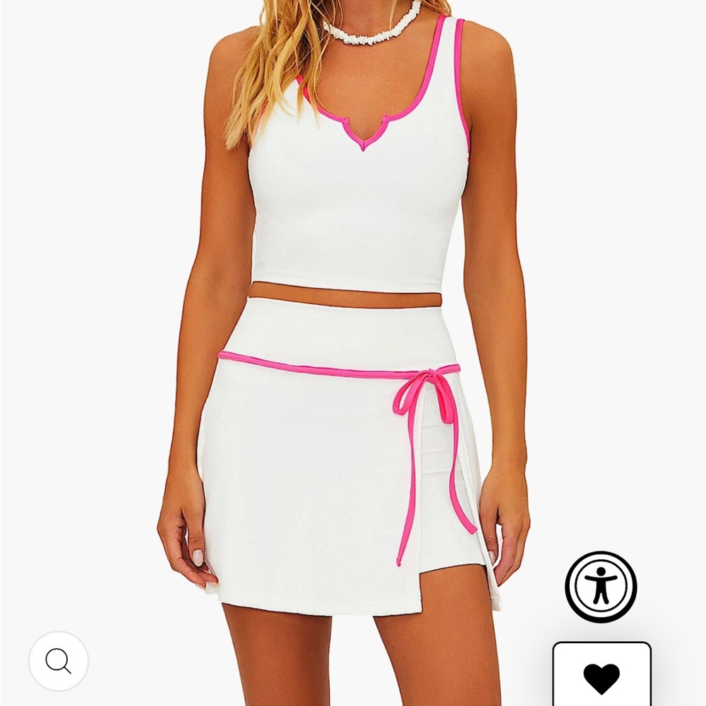 Beach Riot Josie Winnie Wrap Front Skort Size XS